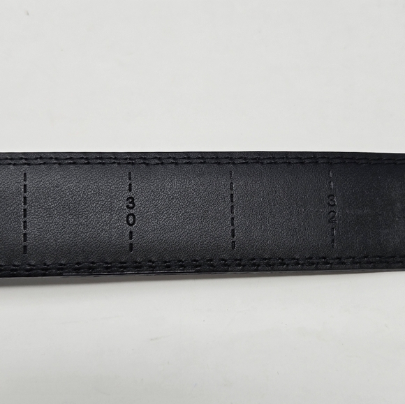 COMFORT CLICKS ADJUSTABLE RACHET STYLE BLACK BELT SILVER BUCKLE MENSWEAR MEN OS - Picture 9 of 16